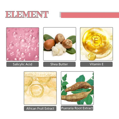 Pink Heart Exfoliating Bath Soap Removes Acne