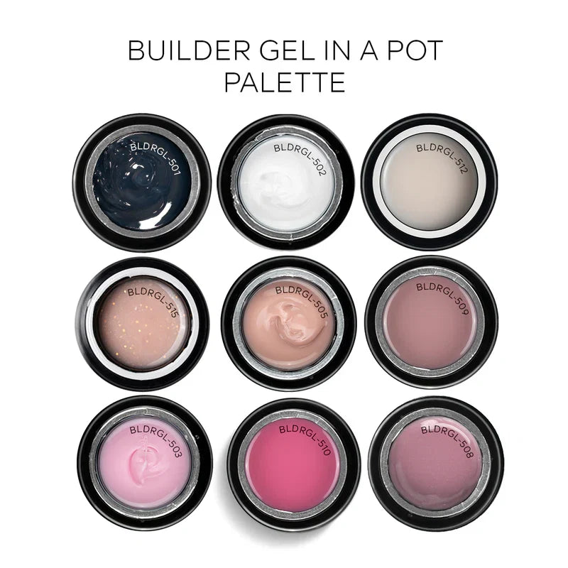 Pink Mask - Builder Gel Clear, 15ml and 30g
