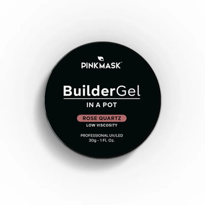 Pink Mask - Builder Gel in a Pot Rose Quartz