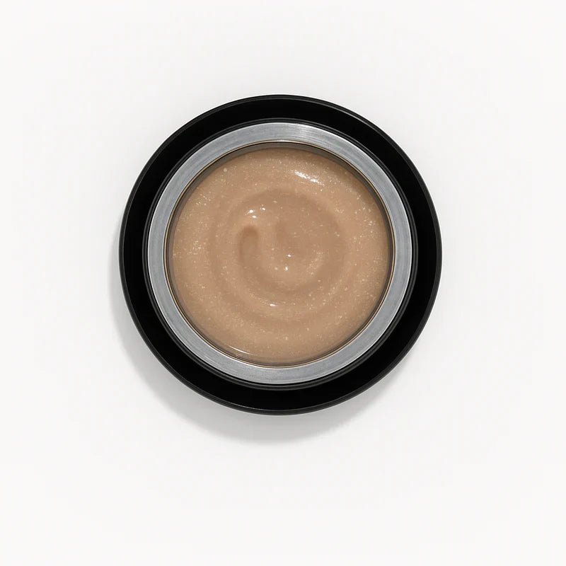 Pink Mask - Builder Gel in a Pot Shimmer Camel