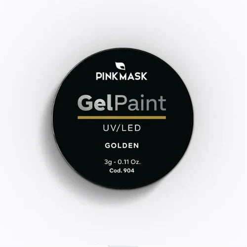 Pink Mask - Gel Paint Golden