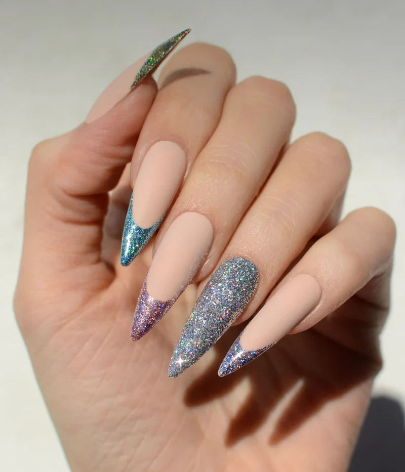 Pink Mask - Holographic Glitter #4