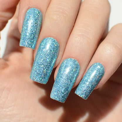 Pink Mask - Holographic Glitter #4