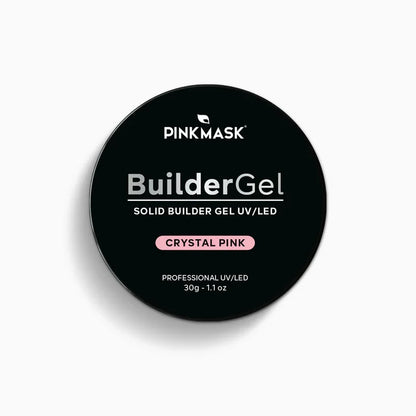 Pink Mask - Solid Builder Gel Crystal Pink