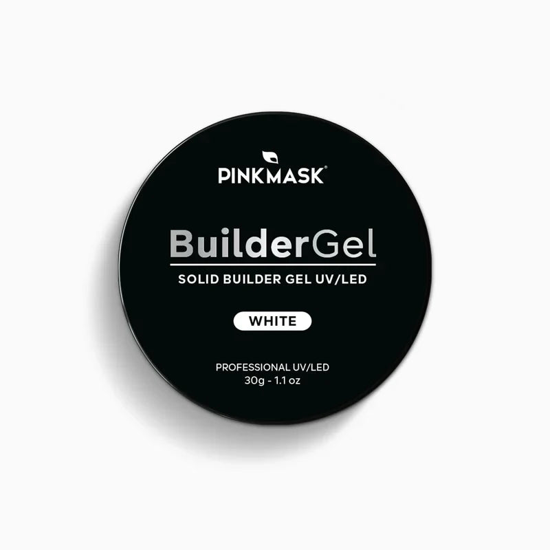 Pink Mask - Solid Builder Gel UV/LED White