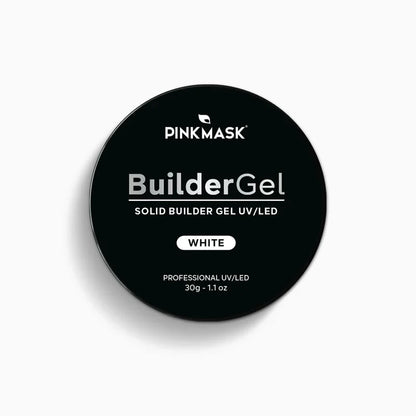 Pink Mask - Solid Builder Gel UV/LED White