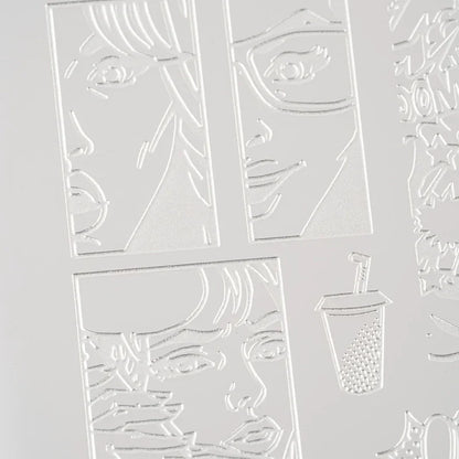 Pink Mask - Stamping Plate Boom! #78