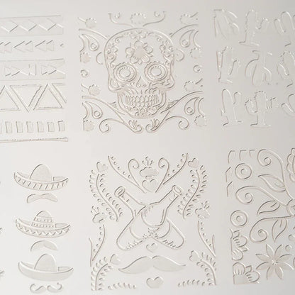 Pink Mask - Stamping Plate Mexico #8