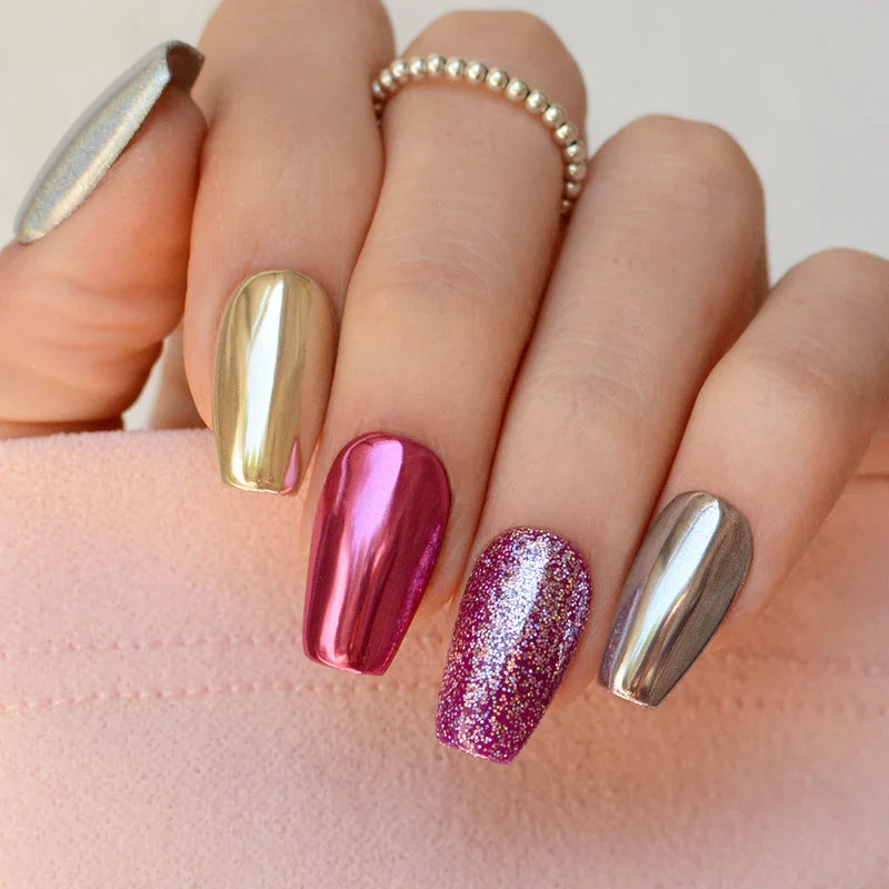 Pink Mask - Top Coat Magic Mirror