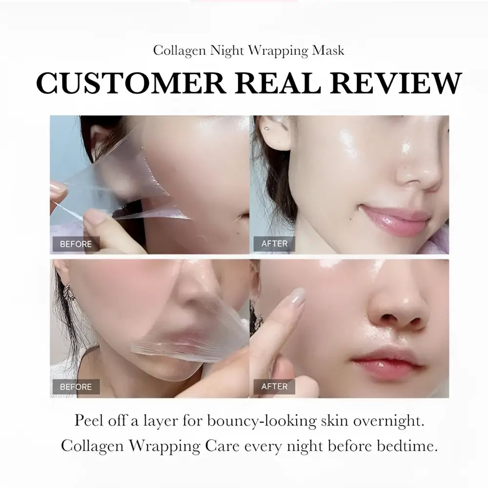Collagen Sleeping Mask – Hydrating Anti-Aging Film