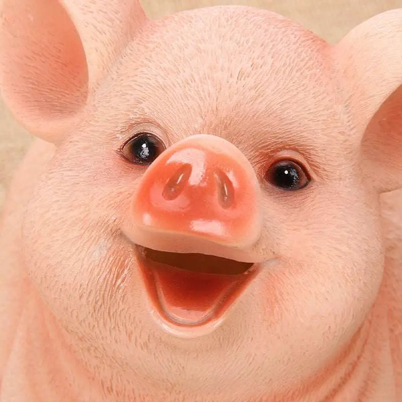 Pink Pig Piggy Bank Plastic Money Box