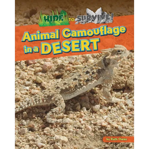 Animal Camouflage in a Desert - Paperback