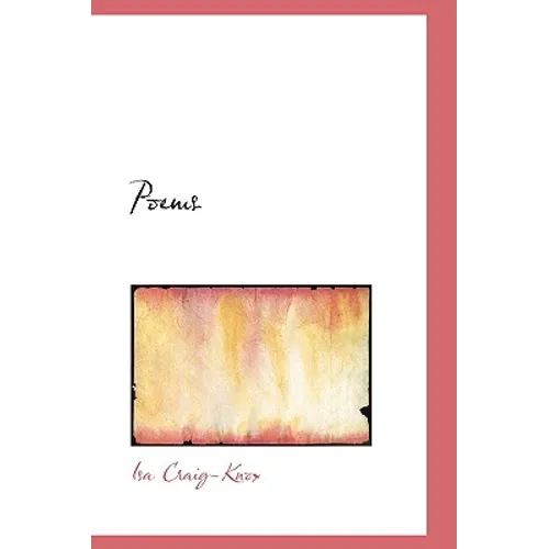 Poems - Paperback