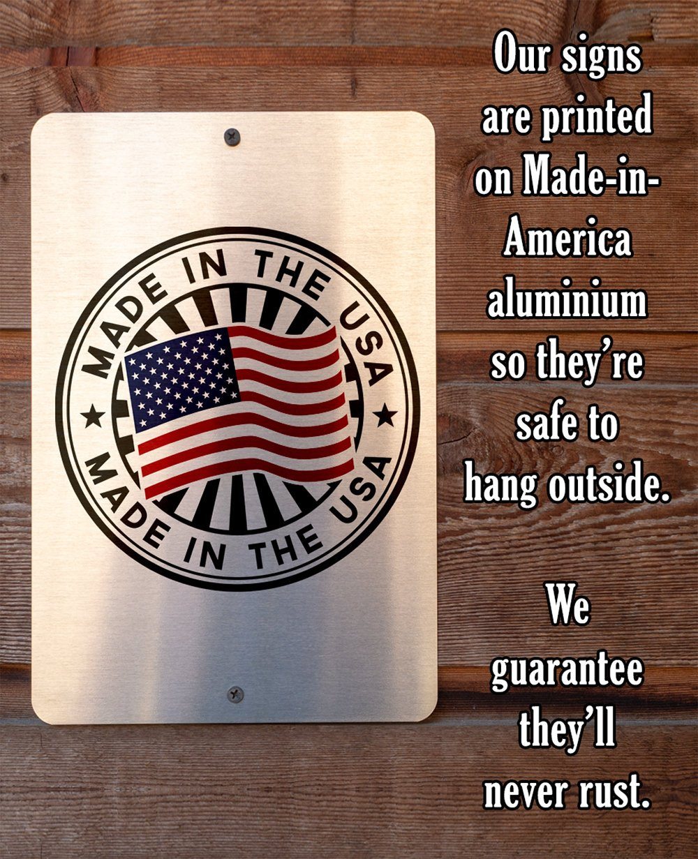 Please Shower Before Entering Pool - Metal Sign