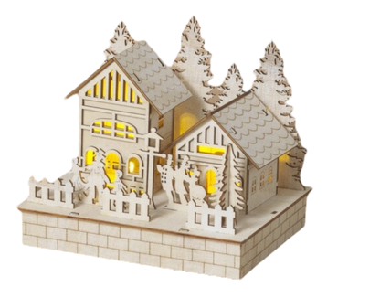 Enchanted Winter Village Building -