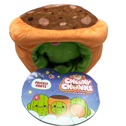 Cheeky Chonks Reversible Plush - Prickly Pants