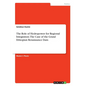 The Role of Hydropower for Regional Integration. The Case of the Grand Ethiopian Renaissance Dam - Paperback
