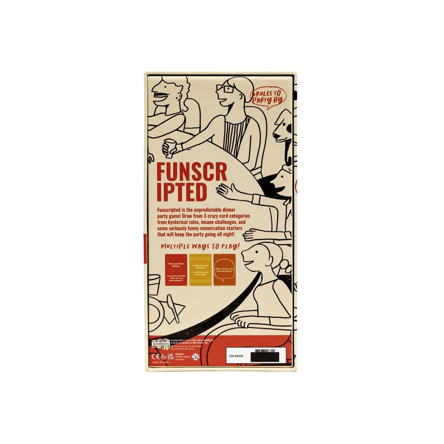 Funscripted - The Ultimate Dinner Party Game