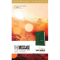 The Message Deluxe Gift Bible, Large Print (Leather-Look, Green): The Bible in Contemporary Language - Imitation Leather