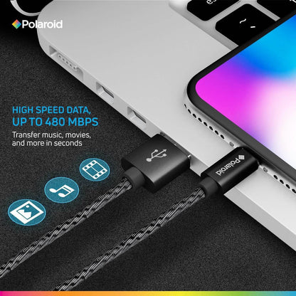 Polaroid Apple Certified 5 Ft. Lightning Cable