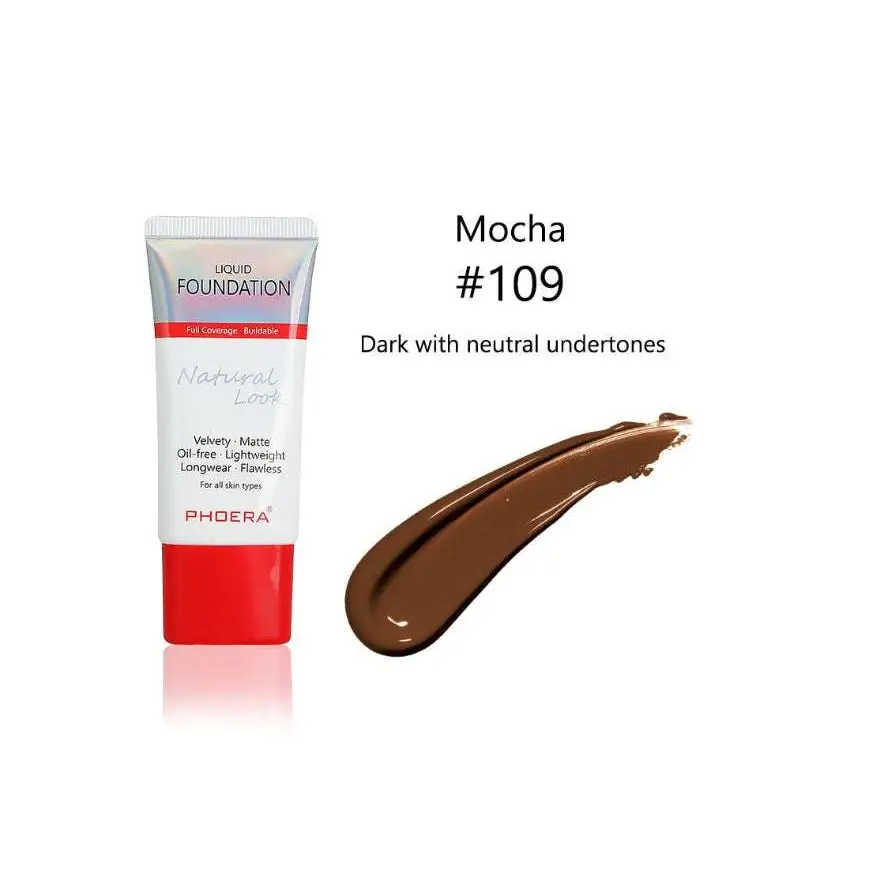 Porcelain #101 Matte Silky Tube Liquid Foundation