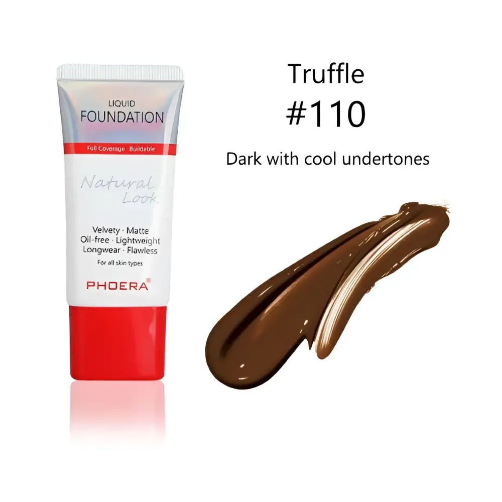 Porcelain #101 Matte Silky Tube Liquid Foundation