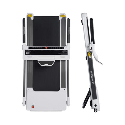 Rovix Portable Compact Home Cardio Fitness Treadmill With 3.5HP Electric Motor & Bluetooth Speakers (SAK32416)