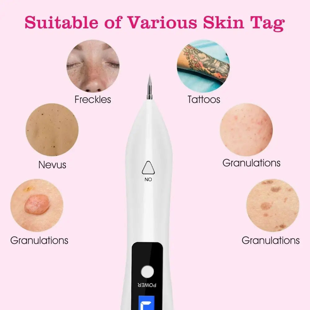 Portable LCD Skin Tag Repair Kit with USB Charging