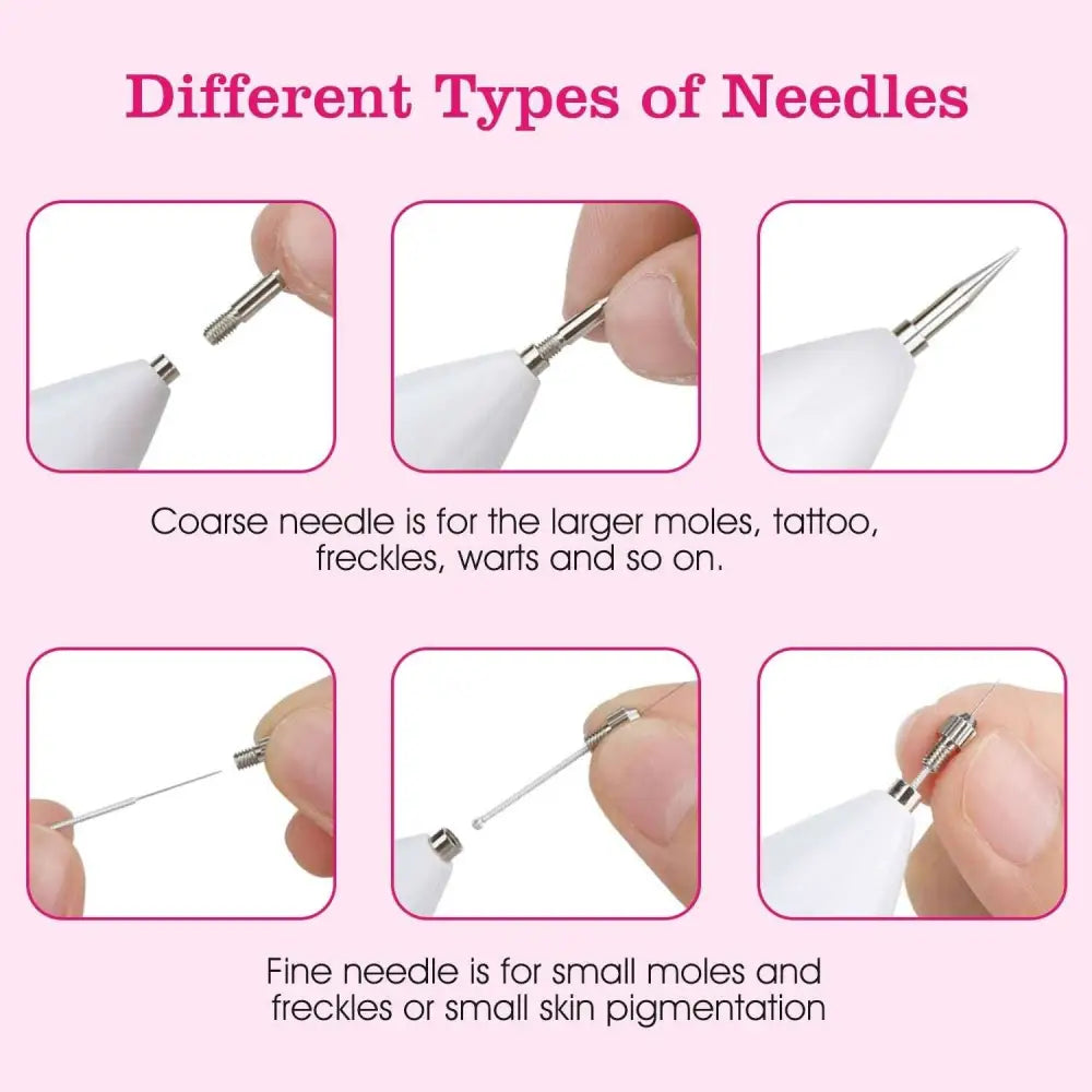Portable LCD Skin Tag Repair Kit with USB Charging