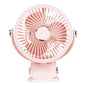 Portable Quiet Rechargeable Clip-On Fan
