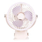Portable Quiet Rechargeable Clip-On Fan