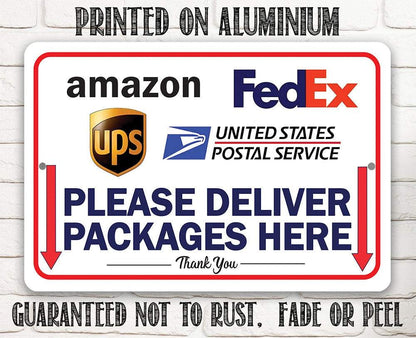 Postal Sign - Metal Sign
