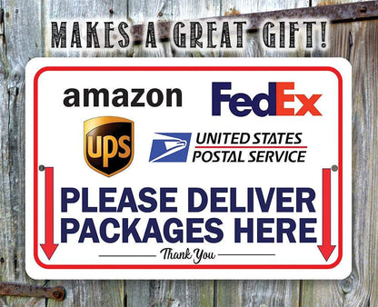 Postal Sign - Metal Sign