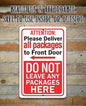 Postal Sign - Metal Sign