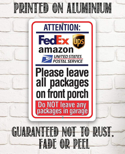 Postal Sign - Metal Sign