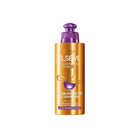L'Oreal Elseve Curl Defining Cream with Amla Extract - 6.76 fl oz, Nourishing Hair Care for Curly Hair