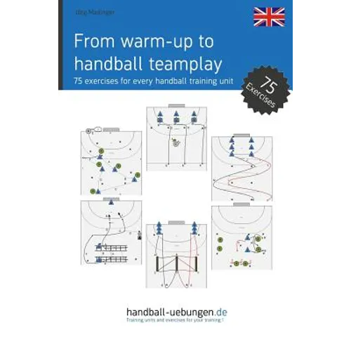 From warm-up to handball team play: 75 exercises for every handball training unit - Paperback