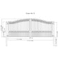 [12-18FT] Heavy-Duty Prague-Style Powder-Coated Galvanized Steel Dual Swing Driveway Gate (SAK48530)