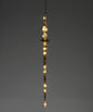 Glass LED Icicle Ornament