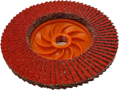 Preferred Abrasives Firestorm FasTrim® Hi-Density Trimmable Flap Discs 40 Ceramic Grit 10919T-FF