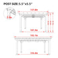 Alora Premium Outdoor Cedar Wood Pergola With Slatted Roof (SAK87024)