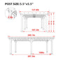 Alora Premium Outdoor Cedar Wood Pergola With Slatted Roof (SAK87024)