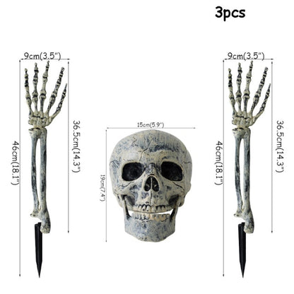 Skull Skeleton Horror Tombstone Halloween