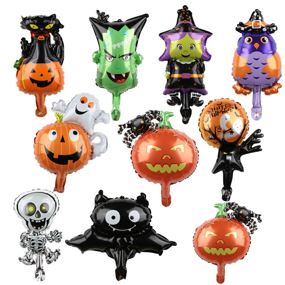 Cute Halloween Themed Balloons Set