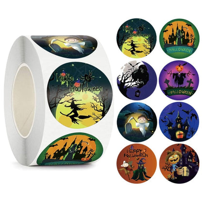 Cute Happy Halloween Stickers