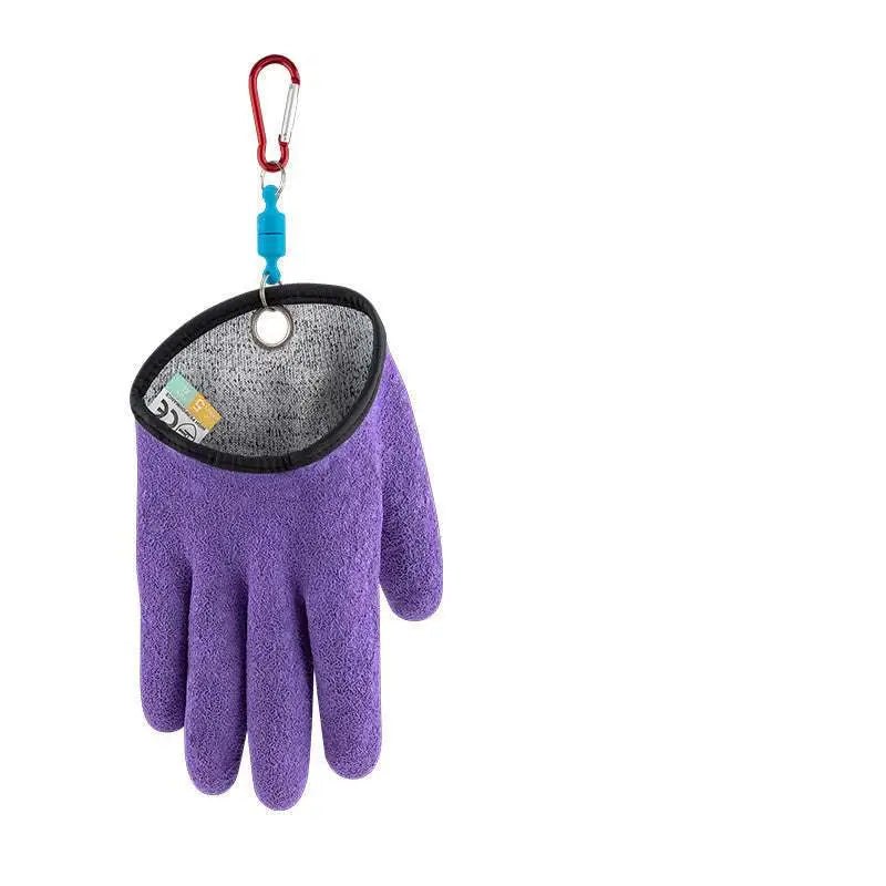 Professional Fisherman Catch Latex Fishing Gloves