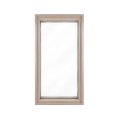 Prosaunas 16X30-Inch Framed Hemlock Tempered Dual Pane Clear Glass Sauna Window (SAK44067)