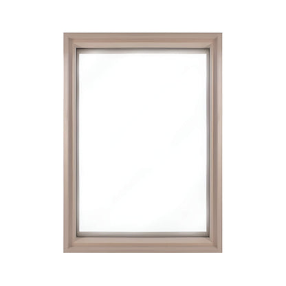Prosaunas 24X36-Inch Large Framed Dual Pane Clear Glass Sauna Window With Hemlock (SAK66329)