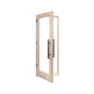 Prosaunas 24X80-Inch Prehung Solid Wood Douglas Fir Sauna Door With Dual-Pane Insulated Glass (SAK25184)