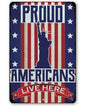 Proud Americans - Metal Sign